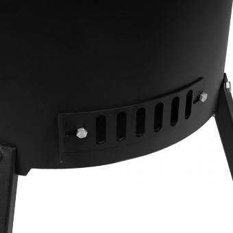 Feuerofen mit Schornstein 40 cm für Kasan 12 - 15 Liter mit 2 Ablagen