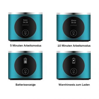 B-Ware BEM EVA Hydrogenflasche 280 ml - Wasserstoff-Wasserflasche mit SPE (PEM) Elektrolyse - Technologie