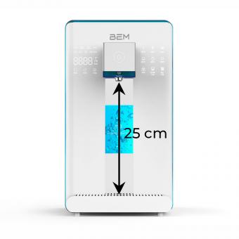 BEM LINA – настольный RO-фильтр с УФ-дезинфекцией, водородом и баком 6 л – новая версия