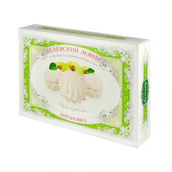 Zephyr set 6-piece Belyevsky Zephyr different varieties: 1x Sefir for children 250g | 1x Sefir mixed 250g | 1x Sefir from Antonovka apples 250g | 1x Sefir vanilla coated with chocolate 250g | 1x Sefir coffee coated with chocolate 250g