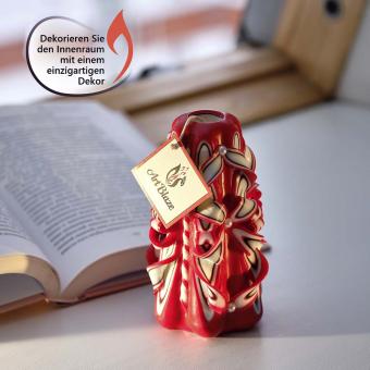 Art Blaze candle "Purple Angel", 13 cm