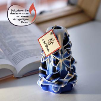 Art Blaze candle "Sea wave", 13 cm