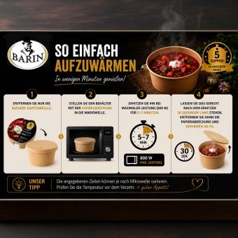BARIN in 5 Minuten fertig Finnische Lachssuppe (Lohikeitto), 300 g