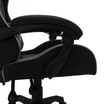 Gaming Stuhl mit RGB LED-Leuchten Chefsessel Bürostuhl