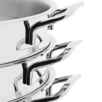 Пароварка B-Ware BEM 30 см, нержавеющая сталь, 6 частей