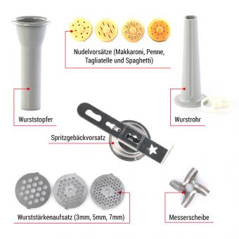 B-WARE Küchenmaschine 4 in 1