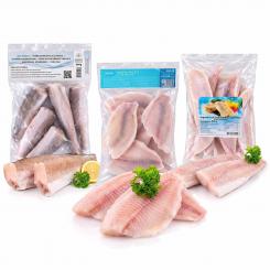 Fisch-Genussbox: Argentinischer Seehecht, Seehechtfilets & Tilapia