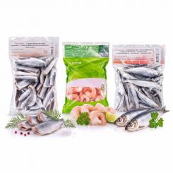 Fischbox für die Woche: Strömling-Hering & Whiteleg Garnelen für die Vorratsküche