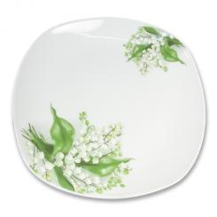 Plate set "Lily of the valley", 3 pcs.