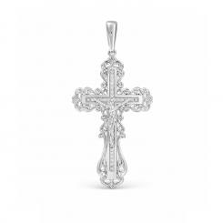 Wunderschöner Kreuzanhänger, Silber 925, mit Gravur, Höhe ca. 50 mm