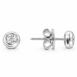 Einmalige Ohrstecker aus 585er Weißgold mit Brillanten 0,22 ct. HSI