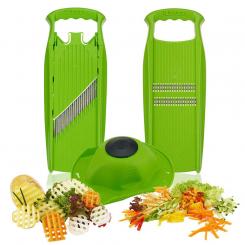 Börner raw food grater set 3 pieces, green
