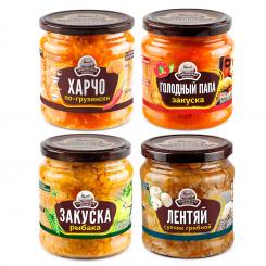 Набор «Трапеза богатыря» – четыре блюда для силы и энергии! (4х460г)