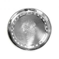Tray "Grapes" stainless steel diameter 40 cm
