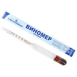 Wine meter - alcohol 0-12%, sugar 0-25%, for domestic use