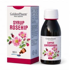 GoldenPharm Сироп шиповника, 100 мл