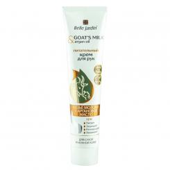 Belle Jardin Nourishing hand and nail cream with goat's milk and argan oil, 125 ml