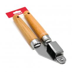 Чеснокодавилка с деревянной ручкой, 19 см