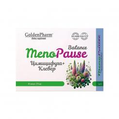 Golden Pharm MenoPause Balance mit Cimicifuga und Klee, 30 Kapseln
