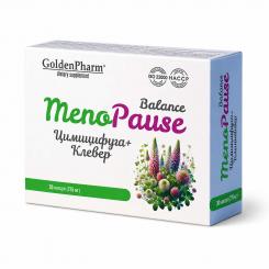 Golden Pharm MenoPause Balance with Cimicifuga and Clover, 30 capsules