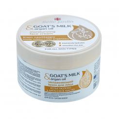 Belle Jardin Увлажняющий крем для лица с козьим молоком и аргановым маслом, 200 мл