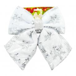 Декоративный бант "Merry Christmas", 20 x 22 см