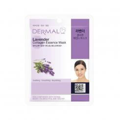 DERMAL cloth face mask with collagen and lavender, 23 g