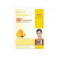 DERMAL cloth face mask with collagen and vitamin complex, 23 g