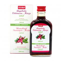 Hagebutte-Echinacea-Minze Sirup, 200 ml