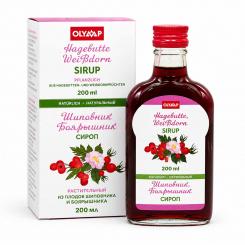 Rosehip and hawthorn syrup, 200 ml