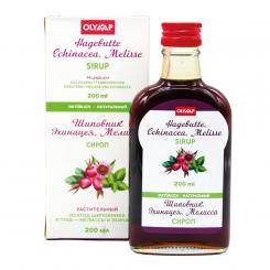 Sirup Hagebutte, Echinacea, Melisse, 200 ml