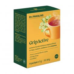 DR.PAKALNS GripActive Горячий напиток, пакетики, 8 штук