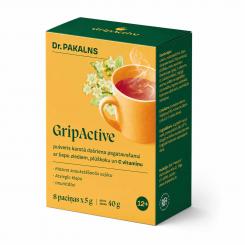 DR. PAKALNS GripActive hot drink, sachets, 8 pieces