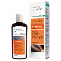 Pharma Group SELENIUM Anti-Schuppen-Shampoo 2 % Selen-Sulfid für fettiges Haar, 150 ml