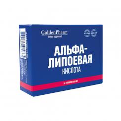 Golden Pharm Alpha Lipoic Acid, 30 tablets
