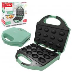 Elektrischer Backautomat Nussbäcker Aurora – 12 Nüsschen, 22.5×21.5×9.5 cm