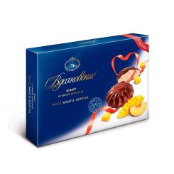 Sefir Vdohnowenije „Mango-Pfirsich-Mousse“ in dunkler Schokolade, 200 g