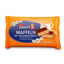 DOVGAN Princess Waffeln mit Milchgeschmack in Überzug, 250 g