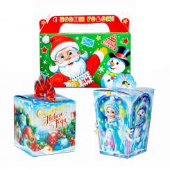 Шоколадный набор "Зимняя сказка" в подарочной коробке - 3 варианта на выбор!