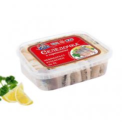 Heringsfilet in Öl leicht gesalzen, 280 g