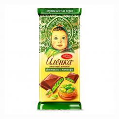 Alenka Milchschokolade mit Pistazien-Kataifi-Füllung, 87 g