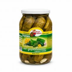 Kuzina Kadushka cucumber po-domaschnemu with dill, 870 g