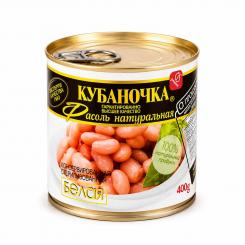 Кубаночка Фасоль  белая, ж/б 400 г