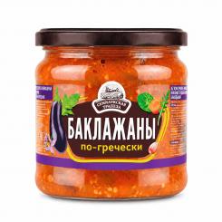 Semilukskaya Trapeza Auberginen nach griechischer Art, 460 g