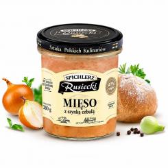 Spichlerz Rusiecki Schweinefleisch mit Zwiebeln, 280g