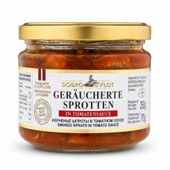 Dobro Flot sprats in tomato sauce, 250 g
