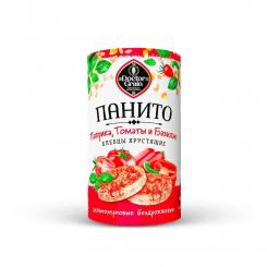 Dr. Grain Knäckebrot Panito mit Paprika, Tomaten und Basilikum, 80g