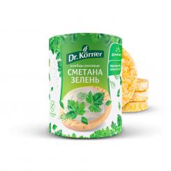 Dr. Körner Reisknäckebrot mit Sauerrahm und Kräuter, 80g