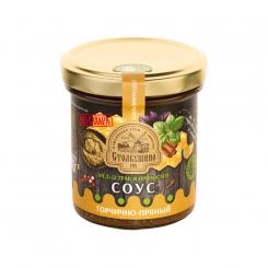 Stolbushino würzige Senf-Sauce mit Kräuter, 160g