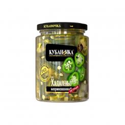 Kubanochka eingelegte Jalapeno-Chilischote, grün, 250g